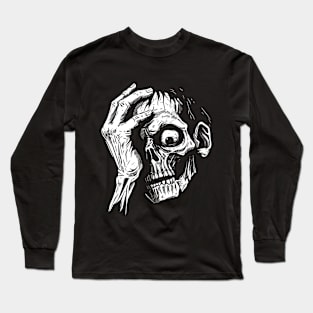 Facepalm Zombie Long Sleeve T-Shirt